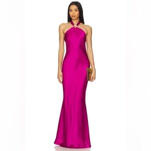RunawayThe Label Magenta Dress